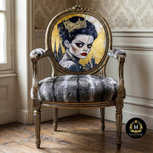 Papel De Seda Novia Gótica Regal Monstruo de Frankenstein Decoup