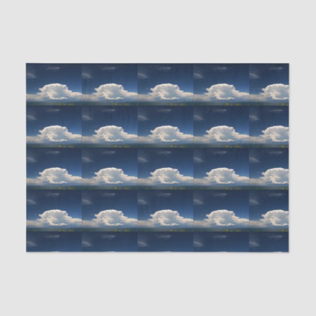 Papel De Seda Nube Blanca Esponjosa              (Anverso)