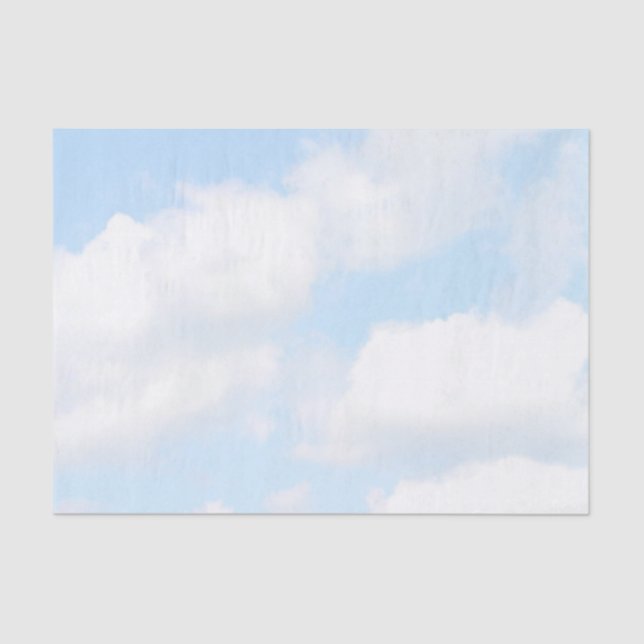 Papel De Seda Nubes (Anverso)