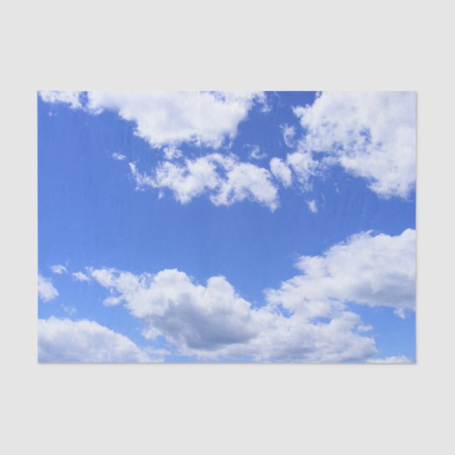 Papel De Seda Nubes de verano (Anverso)