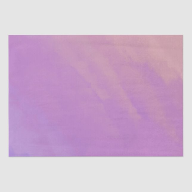 Papel De Seda Nubes moradas en el Crepúsculo (Anverso)