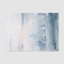 Nubes nevadas de color azul claro en el paisaje ac