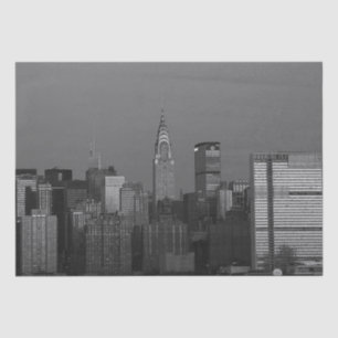 Papel De Seda Nueva York Manhattan Empire State Building This
