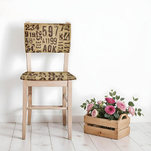 Papel De Seda Números de cosecha para desacoplamiento o collage