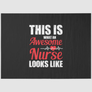 Papel De Seda Nurse Gift Esto Es Lo Que Una Enfermera Impresio