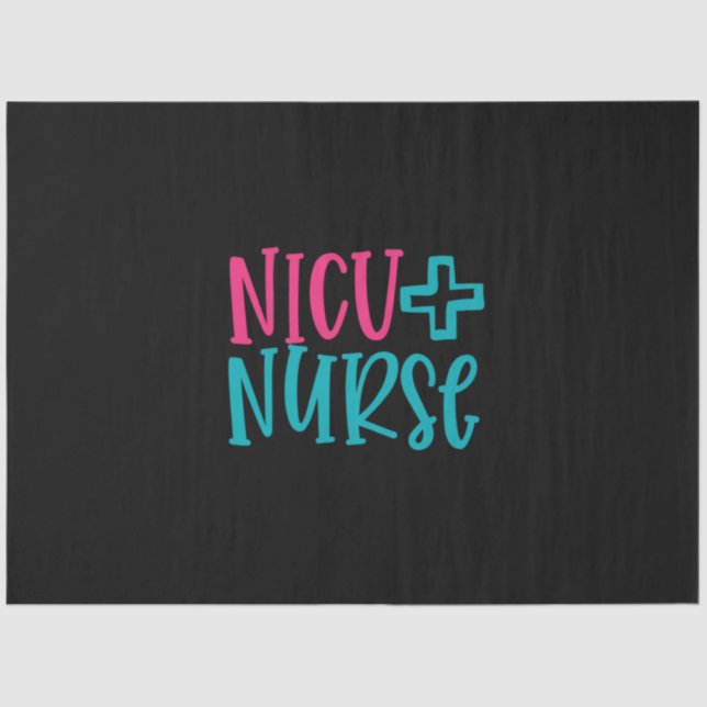 Papel De Seda Nurse Gift | NICU Nurse (Anverso)