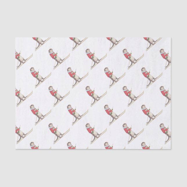 Papel De Seda Nutria del esquí (Anverso)