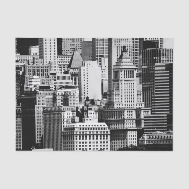 Papel De Seda NYC Skyline IX (Anverso)