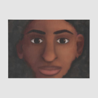 Papel De Seda Observación de la mujer negra