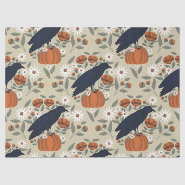 Papel De Seda Observador de otoño (Anverso)