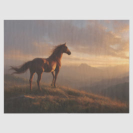 Papel De Seda Observando el Atardecer Decoupage de Mustang Salva