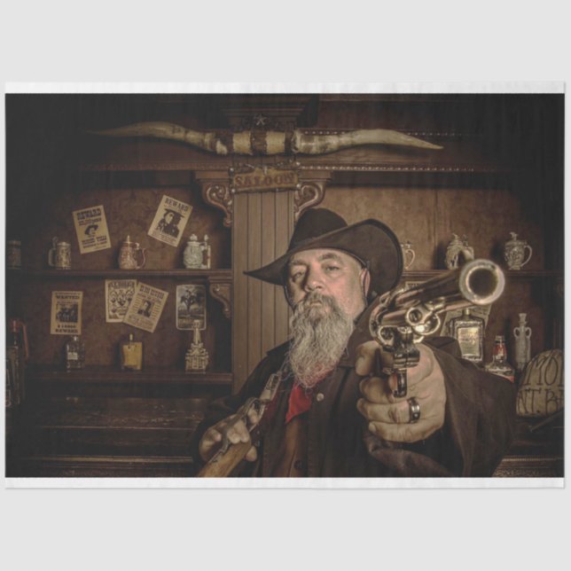 Papel De Seda Occidente en la decadencia de BARREL (Anverso)