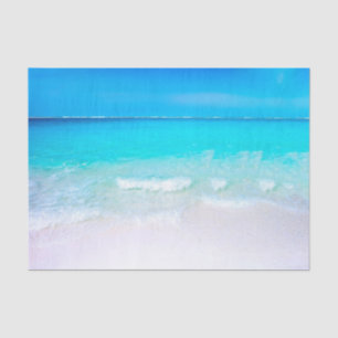 Papel De Seda Ocean Sea Scene Blue Business
