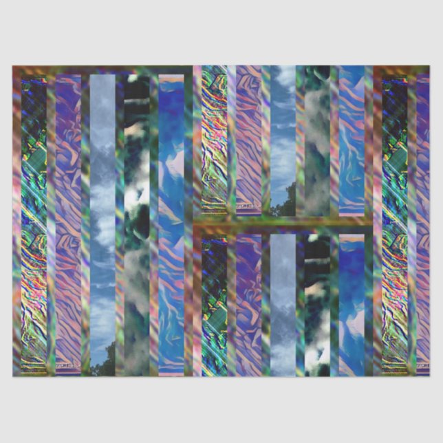 PAPEL DE SEDA #OCEAN&SKY #THESURFINGMERMAID @ MAGHIE.ORG (Anverso)