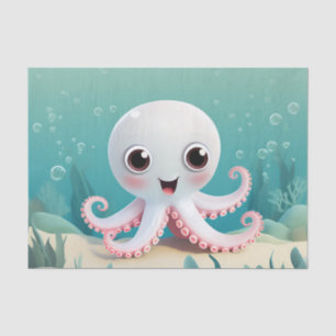 Papel De Seda Océano Octopus para bebés