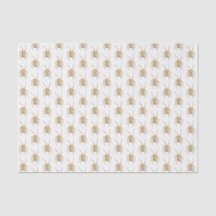 Papel De Seda Octopus estilizado de vintage brazos de dibujo 2 T