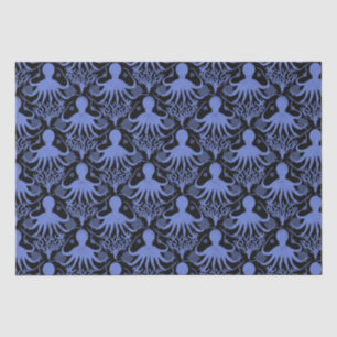 Papel De Seda Octopus (fondo oscuro)