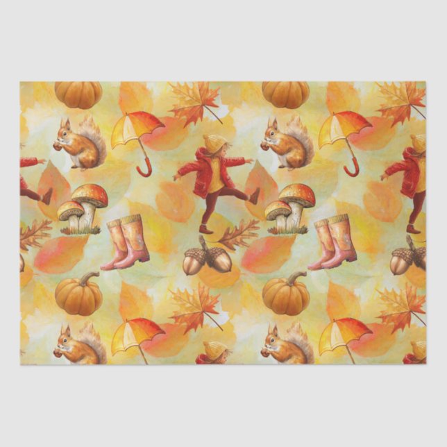 Papel De Seda Octubre y noviembre (Anverso)