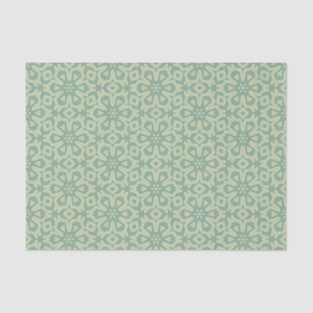Papel De Seda Oeste Prairie Classic Pistachio Lace (Anverso)