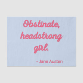 Papel De Seda Oferta de Orgullo y Prejuicio II - Estilo Cuto