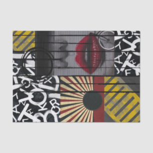 Papel De Seda Off Street-Collage de Edward Martin