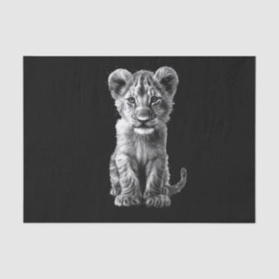 Papel De Seda Oh Bebé Gran Gato Gris