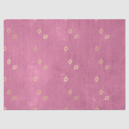 Papel De Seda Ojo abstracto de oro de plumas de pavo real en ros