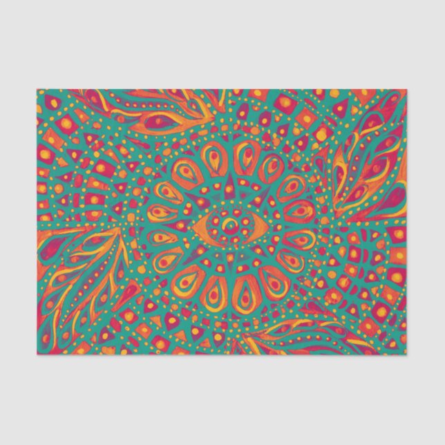 Papel De Seda Ojo del fuego (Anverso)