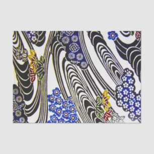 Papel De Seda Ojo japonés okinawense (Bingata)