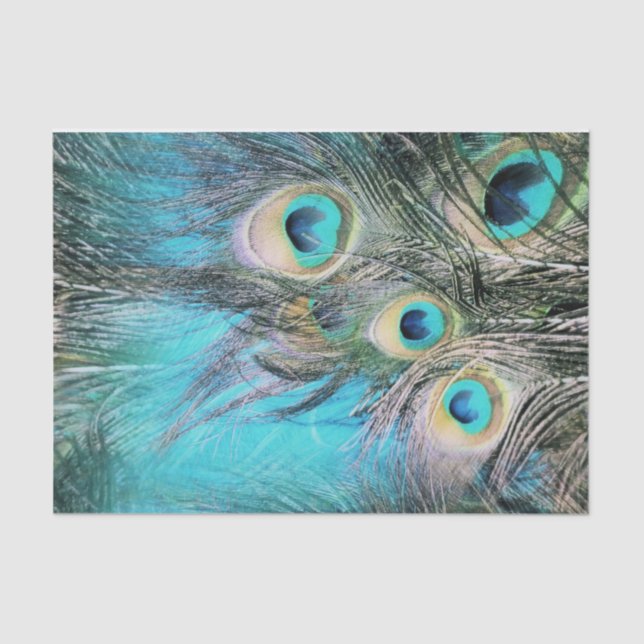 Papel De Seda Ojos azules (Anverso)