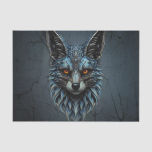 Papel De Seda Ojos naranjas, piel fresca: El zorro deslumbrante.