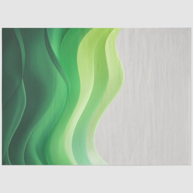 Papel De Seda Olas de Edén (Anverso)