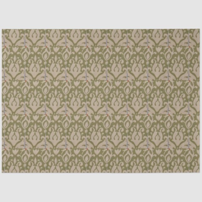 Papel De Seda Olive Green  (Anverso)