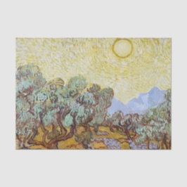 Papel De Seda Olive Trees Van Gough Decoupage Paper