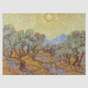 Papel De Seda Olivos de Vincent van Gogh