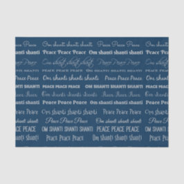 Papel De Seda Om Shanti, Paz