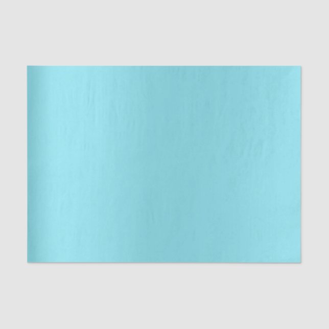 Papel De Seda Ombre Blue Pastel Sky Delicate Minimal (Anverso)