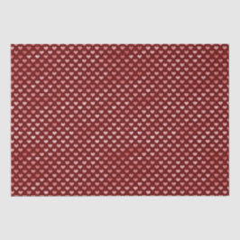 Papel De Seda Ombre de corazones rojos rosados