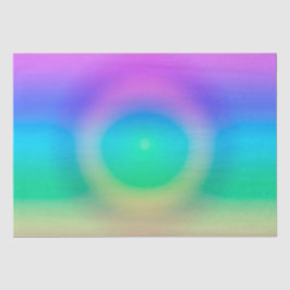 Papel De Seda Ombre de ojos de arcoiris místico