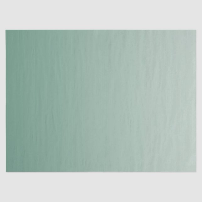 Papel De Seda Ombre verde esmeralda    (Anverso)