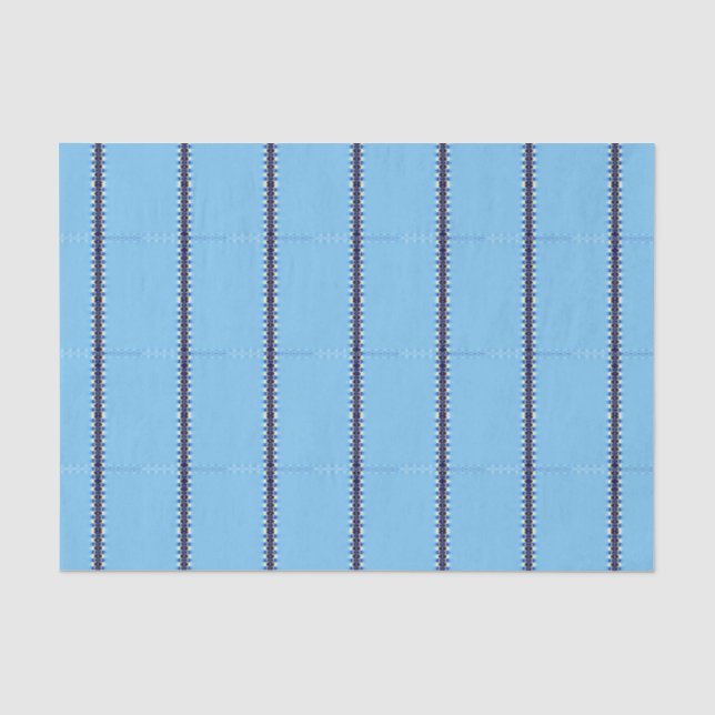 Papel De Seda Onda azul (Anverso)
