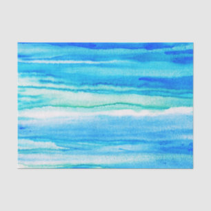 Papel De Seda Ondas de Aqua