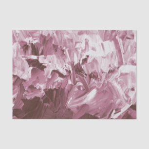 Papel De Seda Ondas de pintura de plumas abstractas