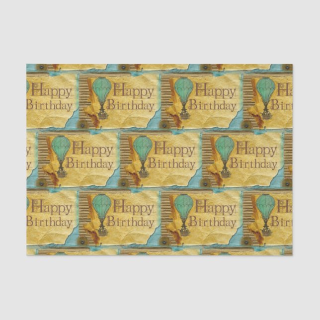 Papel De Seda Opciones de Steampunk 20A-B (Anverso)