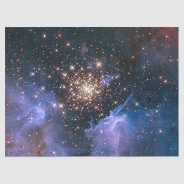 Papel De Seda Open Star Cluster NGC 3603 (Anverso)