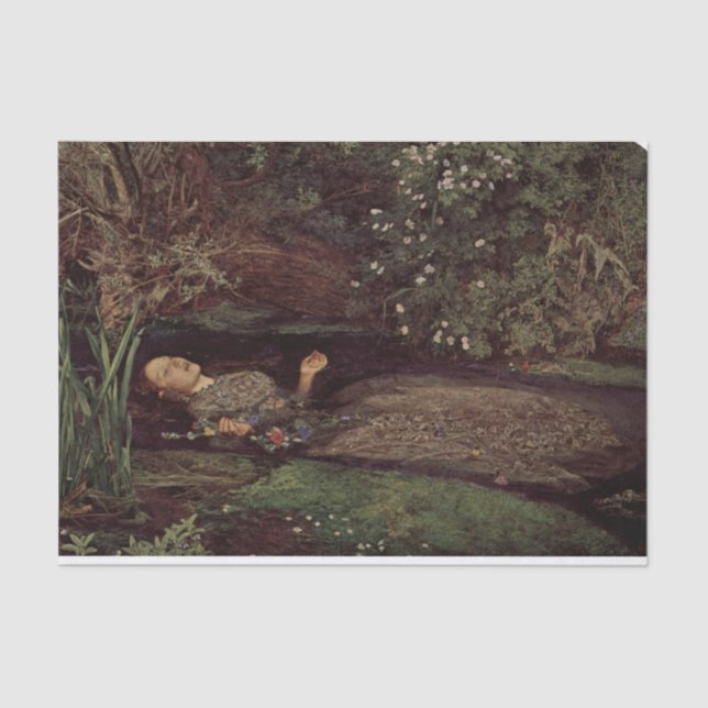 Papel De Seda Ophelia 3 página (Anverso)