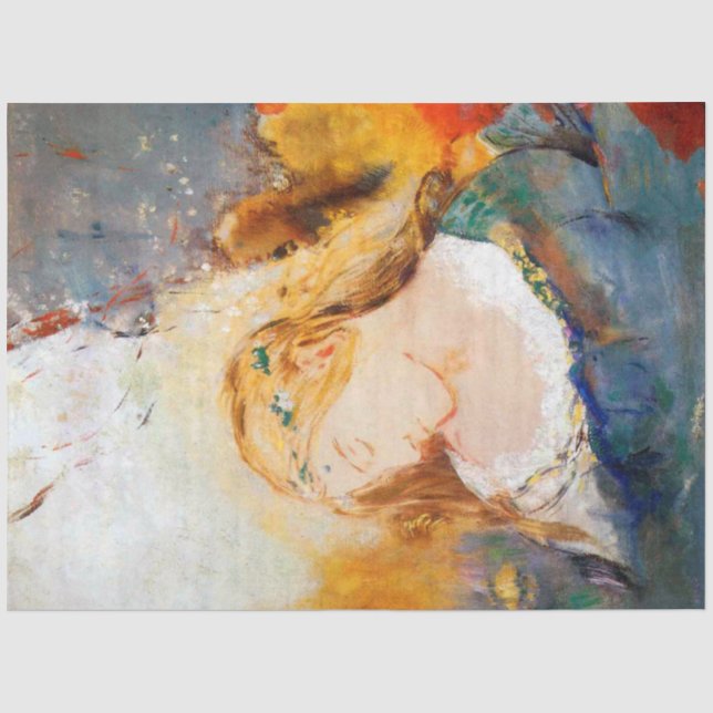 Papel De Seda Ophelia, Redon (Anverso)