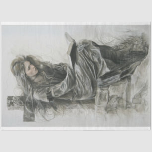 Papel De Seda Oración en tiempo de tristeza