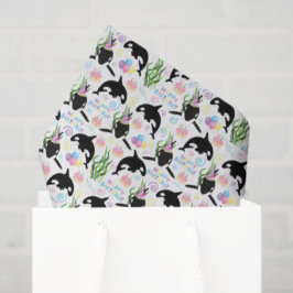 Papel De Seda Orca Birthday Tissue Paper