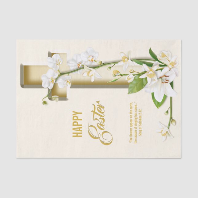 Papel De Seda Orchid Lily Coss (Anverso)